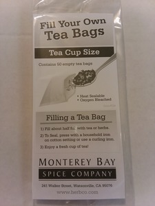 Empty Tea bags  50ct