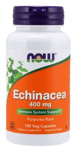 Echinacea Purpurea Rt 400 mg 100 veg caps Now Foods