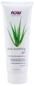 Aloe Soothing Gel 8oz Now Foods