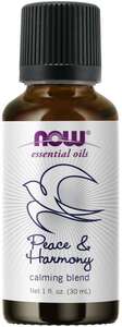 Peace & Harmony Essential Oil 1oz Now Foods