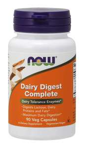 Dairy Digest Complete 90Vcaps Now Foods