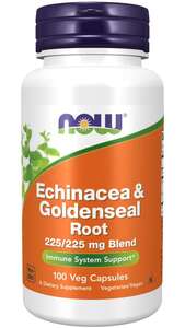 Echinacea & Goldenseal Rt 100 Vcaps Now Foods