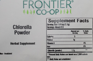 Chlorella Powder G 1lb