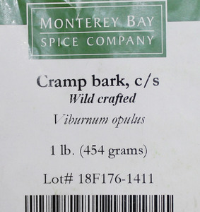 Cramp Bark C/S 1lb