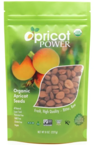 Apricot Kernels Organic 8oz bag