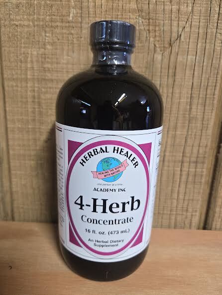 HHA 4-Herb Concentrate 16oz liquid Limited supply 