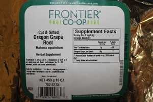 Oregon Grape Root C/S WC 1lb