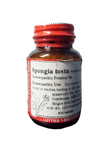 Spongia Tosta