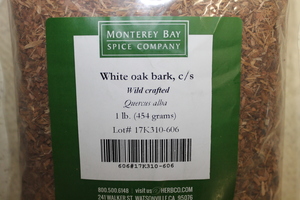 White Oak Bark C/S WC 1lb