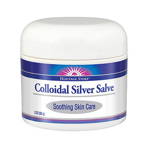 Colloidal Silver Salve 2oz (cooling gel) Heritage store