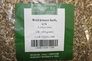 Wild Lettuce Herb C/S 1lb